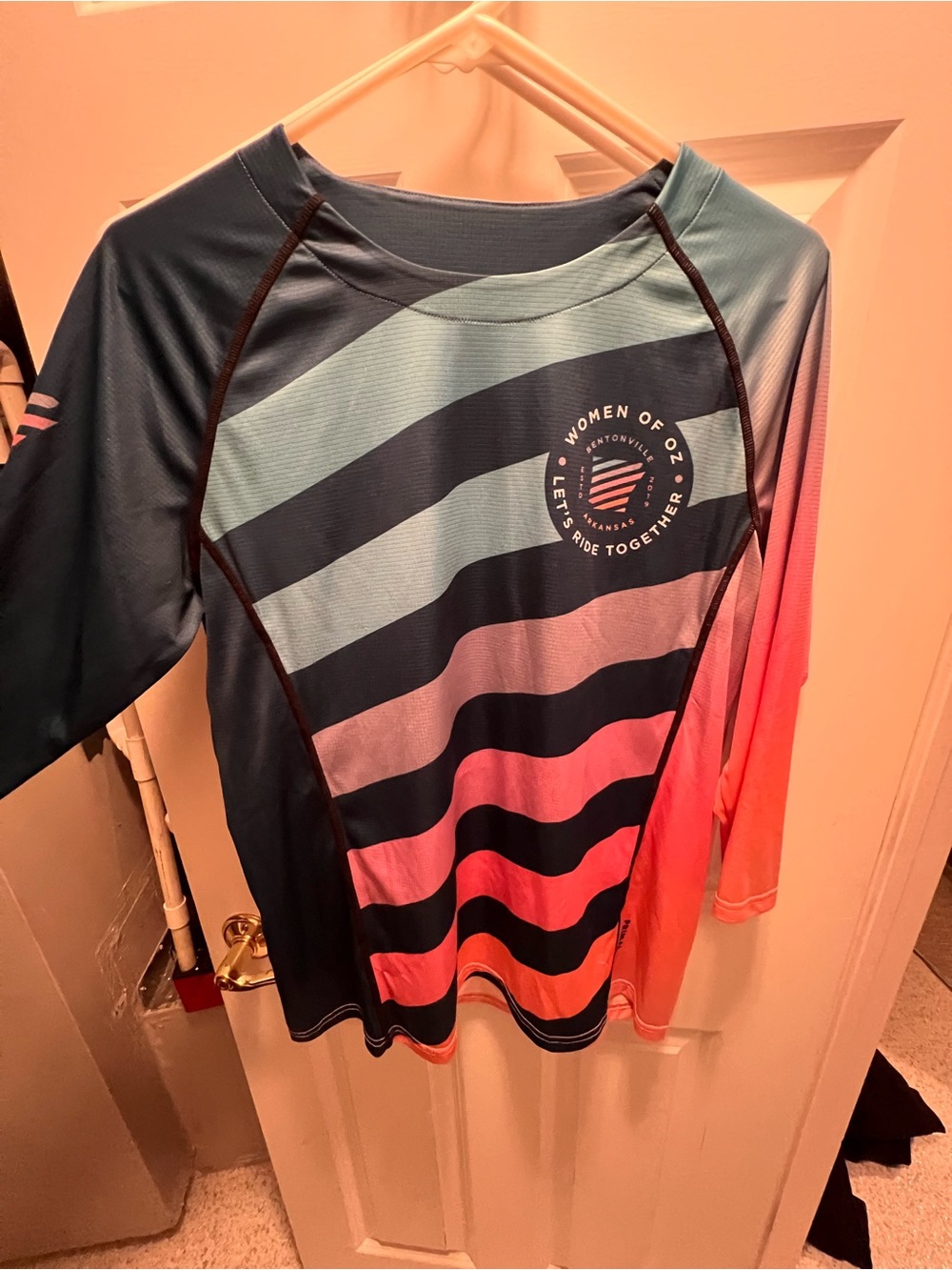 Women of Oz Striped Primal MTB Top